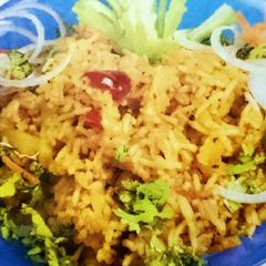 A picture of Jhatpat Risotto.