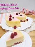 White Chocolate & Raspberry Cheese Cake
