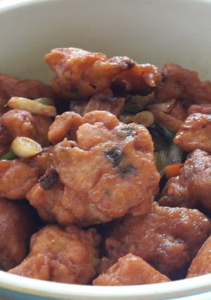 Foto resep Ayam tepung bumbu sarden