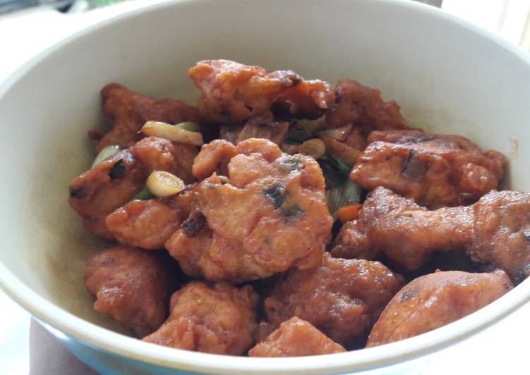 Ayam tepung bumbu sarden