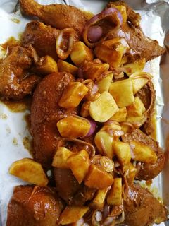 صورة لوصفة دجاج بالفرن