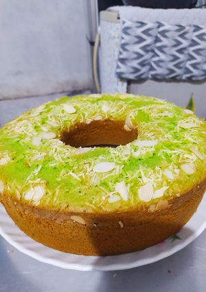 Foto resep Bolu Pandan Keju