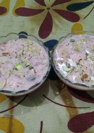 A picture of Gulab bhog.
