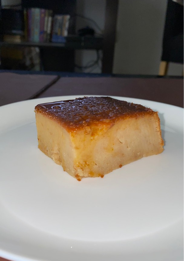 Una foto de Budín de pan