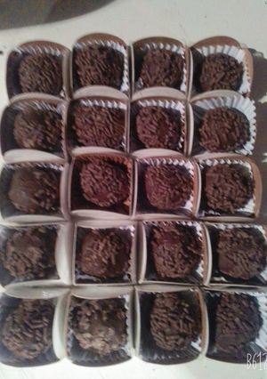 Una foto de Bombones de chocolate para Pascuas