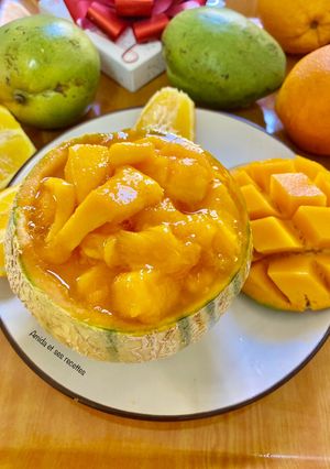 Une photo de Salade de fruits juteuse