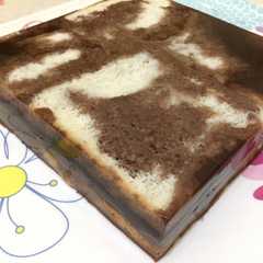 A picture of Pudding Roti Coklat.