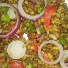 A picture of Masala Sprout chaat.