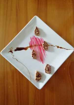 Una foto de Galletas cremosas sin horno