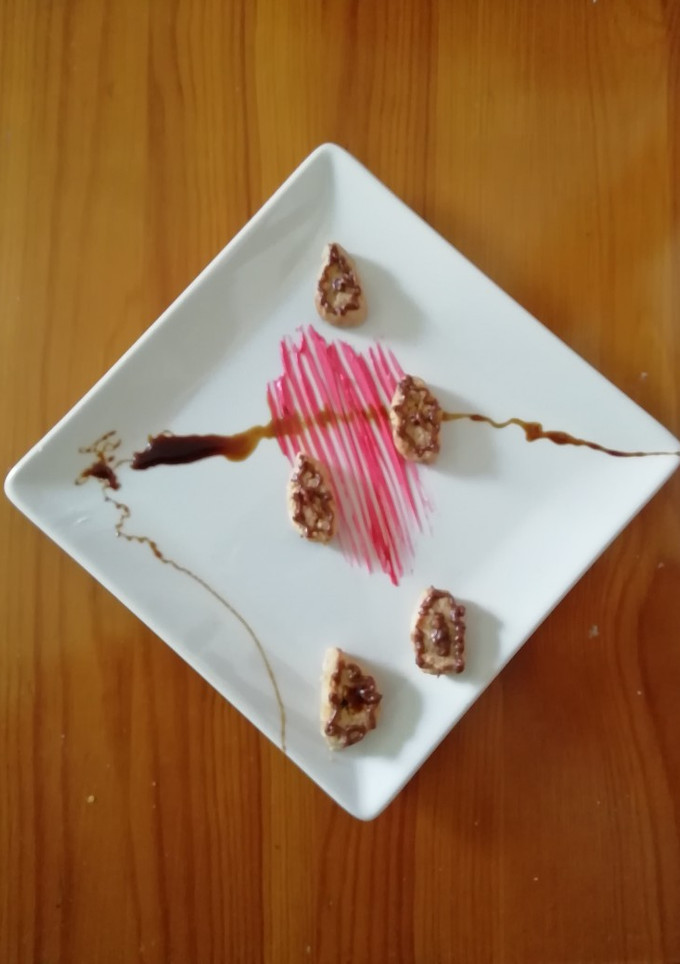 Una foto de Galletas cremosas sin horno