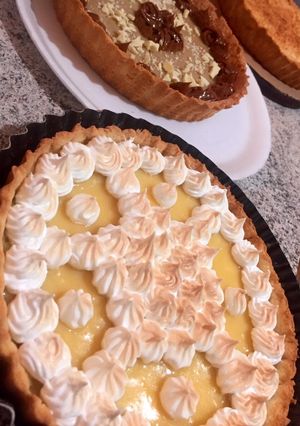 Una foto de Tarta lemon pie