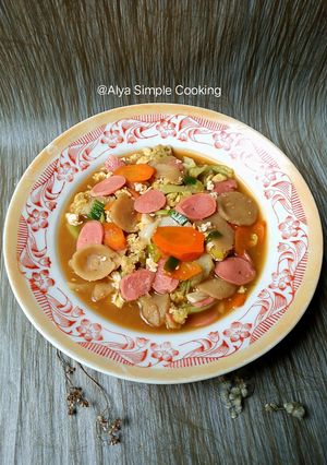 Foto resep Capcay Kuah Kental
