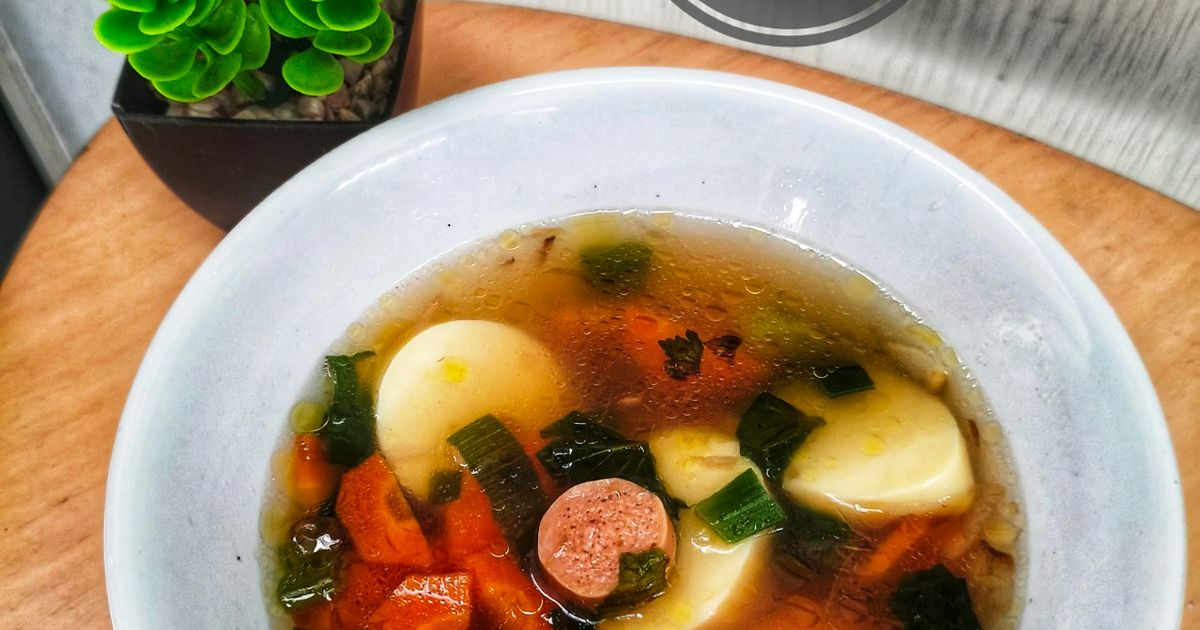 Sop Tofu & Sosis
