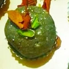 A picture of Winter special Bajra ladoo.