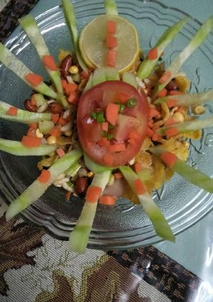 A picture of Namkeen bhel.