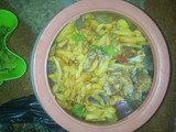 Potatoes and egg