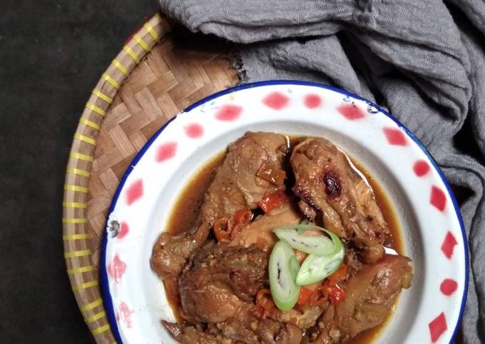 Resep Semur Ayam (bacem) Pedas yang Menggugah Selera