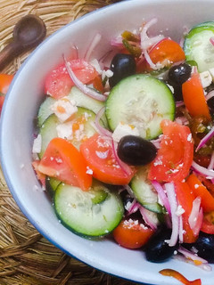 Una foto de Ensalada Griega