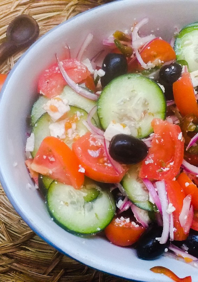 Una foto de Ensalada Griega