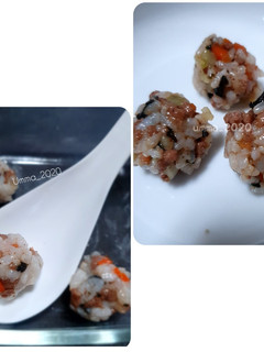 Foto resep Mini Jumeokbab (Nasi kepal ala korea)