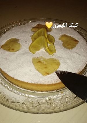 صورة لوصفة كيكه الليمون 🍋
