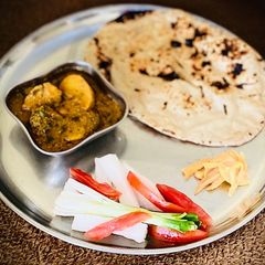 A picture of Egg Masala Curry.