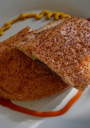 صورة لوصفة سندويش الستيك بطريقة سهلة والطعم ولا ازكى 💛