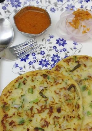 A picture of Veg omelette.