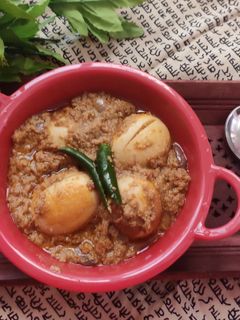 ডিম পোস্ত  (dim posto recipe in bengali.           ) রেসিপির প্রধান ছবি