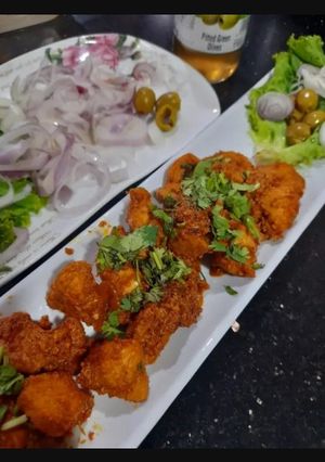 A picture of Tandoori chicken tikka.