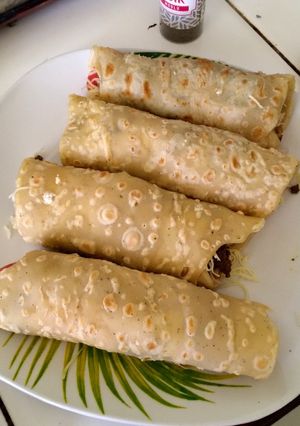Une photo de Wrap maison (bœuf haché)