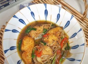 Gambar Menu Berpantang : Tenggiri Masak Halia & Blackpepper