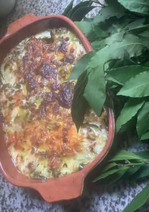 Une photo de 🍃🍂Flan de courgettes 🥒aux herbes 🌴du jardin 🪴