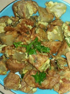 Foto resep Salome goreng balut telur pedas