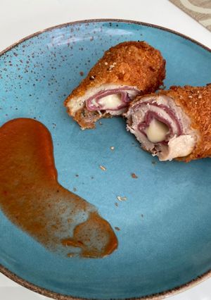 Foto resep Chicken cordon bleu