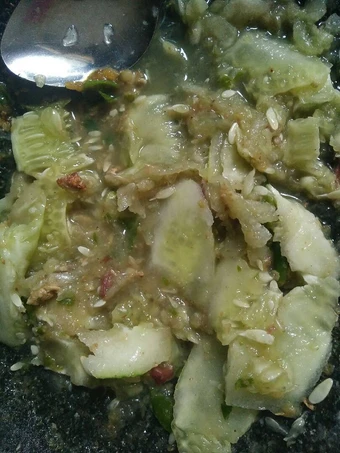 Cara Simple Membikin Resep  Rujak timun yang Menggugah Selera, Enak Banget