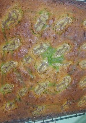 Foto resep Bolu pisang zebra