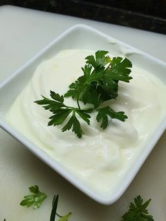 Una foto de Salsa de ajo / Aioli Fit / light