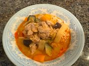 A picture of bamboo curry