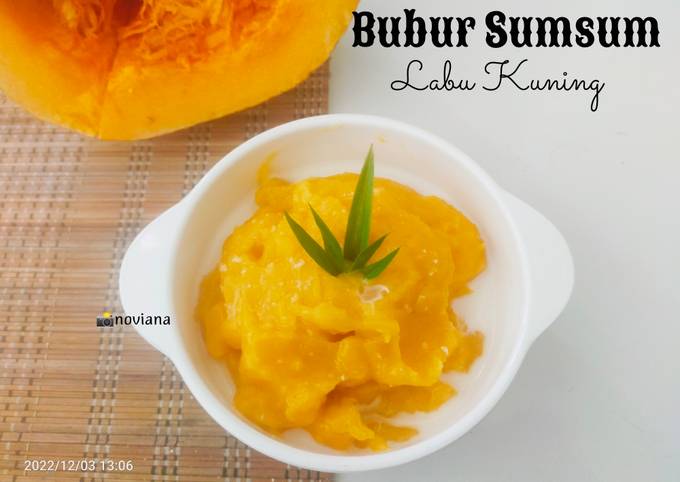 Resep Bubur Sumsum Labu Kuning Oleh Noviana Sari Cookpad