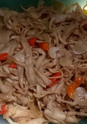 Foto resep Oseng jamur tiram&mie