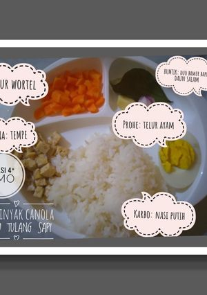 Foto resep Mpasi 4* 6MO