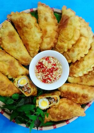 Hình của món Bánh gối.