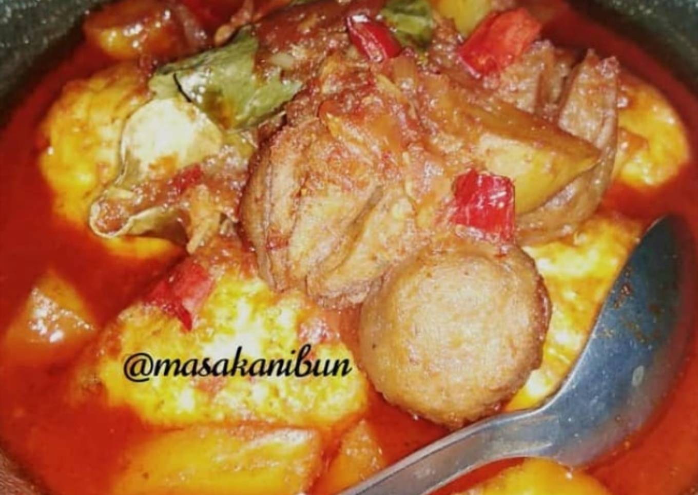 Telur Balado Campur-campur :D