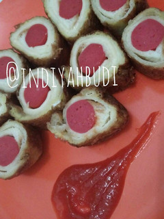 Foto resep Sosis gulung telur