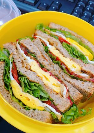 Hình của món Sandwich diet.