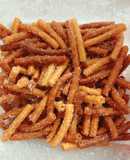 Làm bim bim từ mỳ ống (pasta)