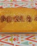 Mini budín de naranja con nueces y coco