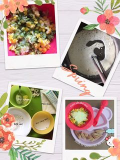 Hình của món Salat sốt phô mai - bé ăn dặm.