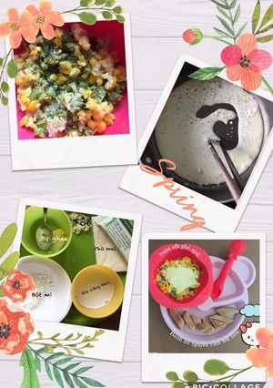 Hình của món Salat sốt phô mai - bé ăn dặm.